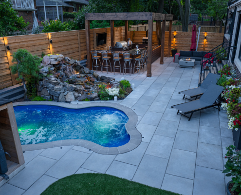 professional landscaping services small yard Mississauga