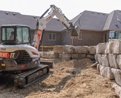 stone wall installation services toronto