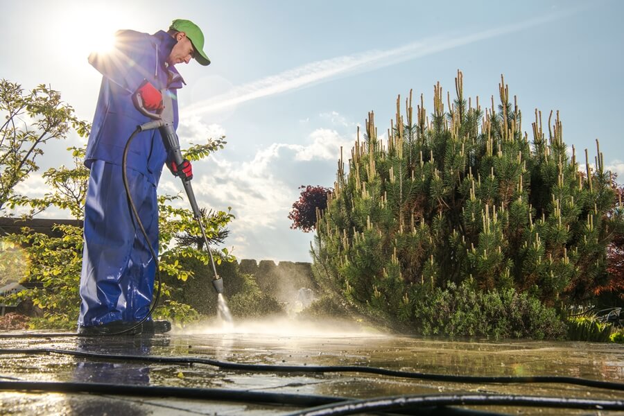 Power washing