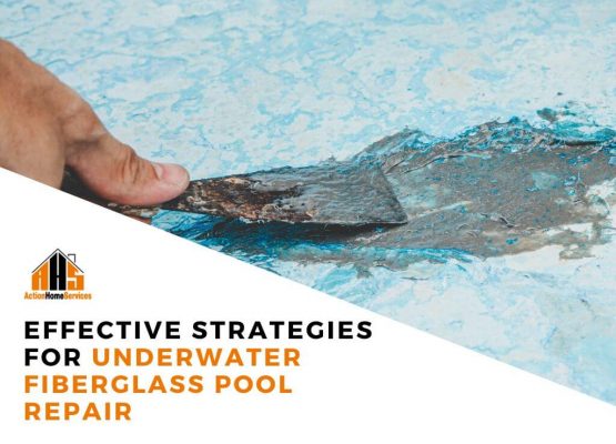 Underwater Fiberglass Pool Repair