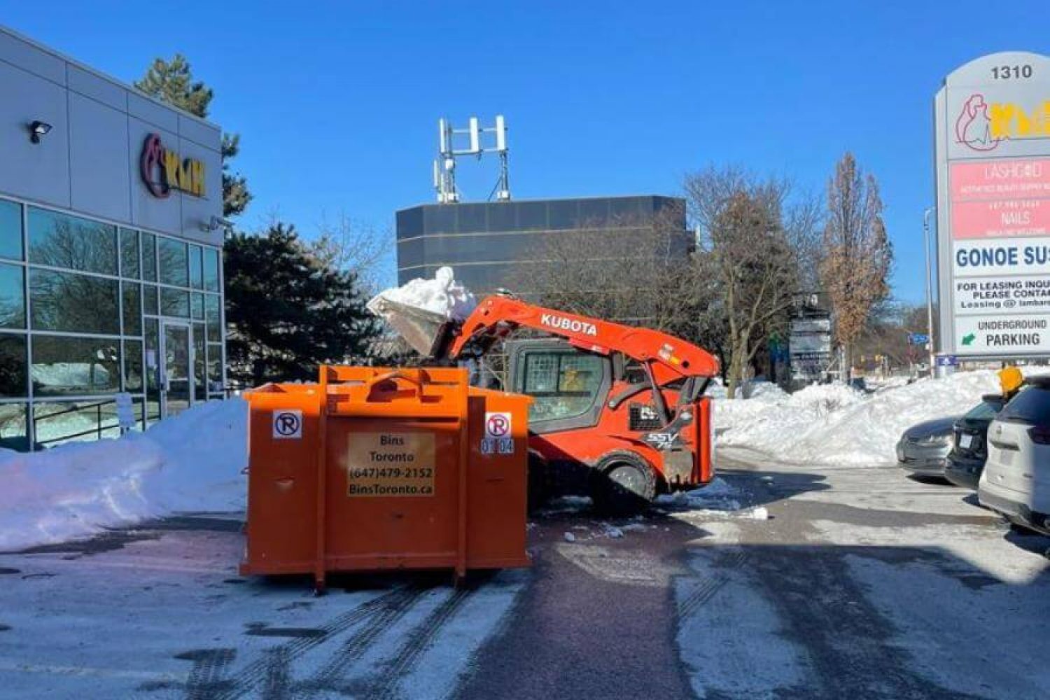 Commercial snow removal GTA