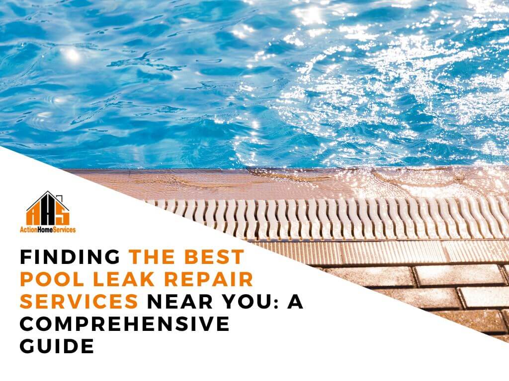 Pool leak repair services