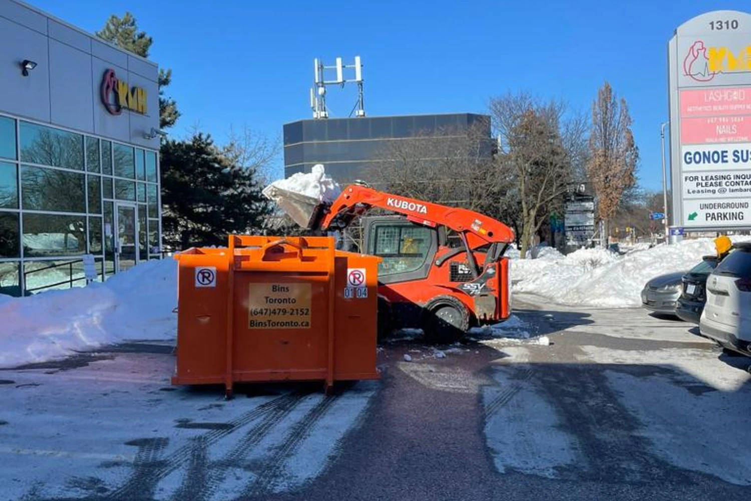 insured and wsib commercial snow contractors