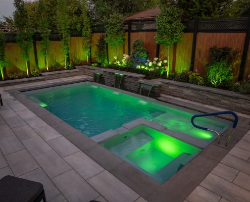 modern connective stone patio 8