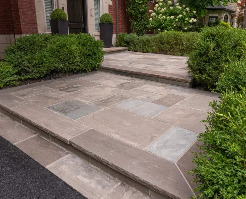 old stone path transformation toronto