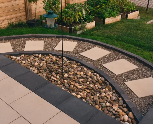 unique interlocking stone patio landscaping Vaughan