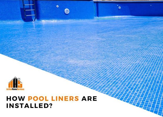 Pool liner installation