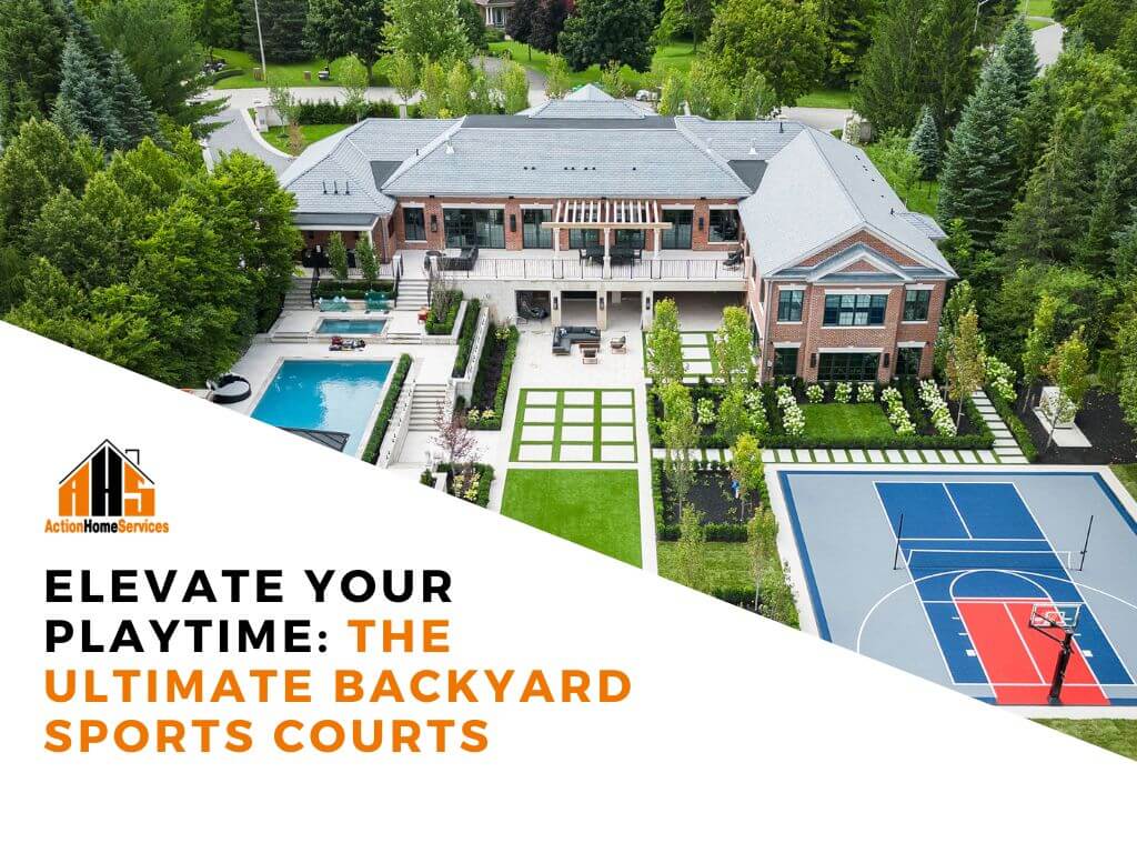 The ultimate backyard sports courts