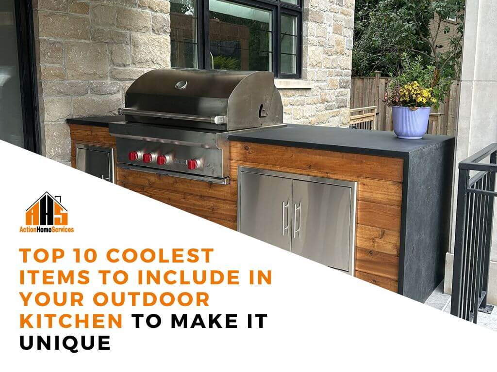 Top 10 coolest items in your outdoor kitchen