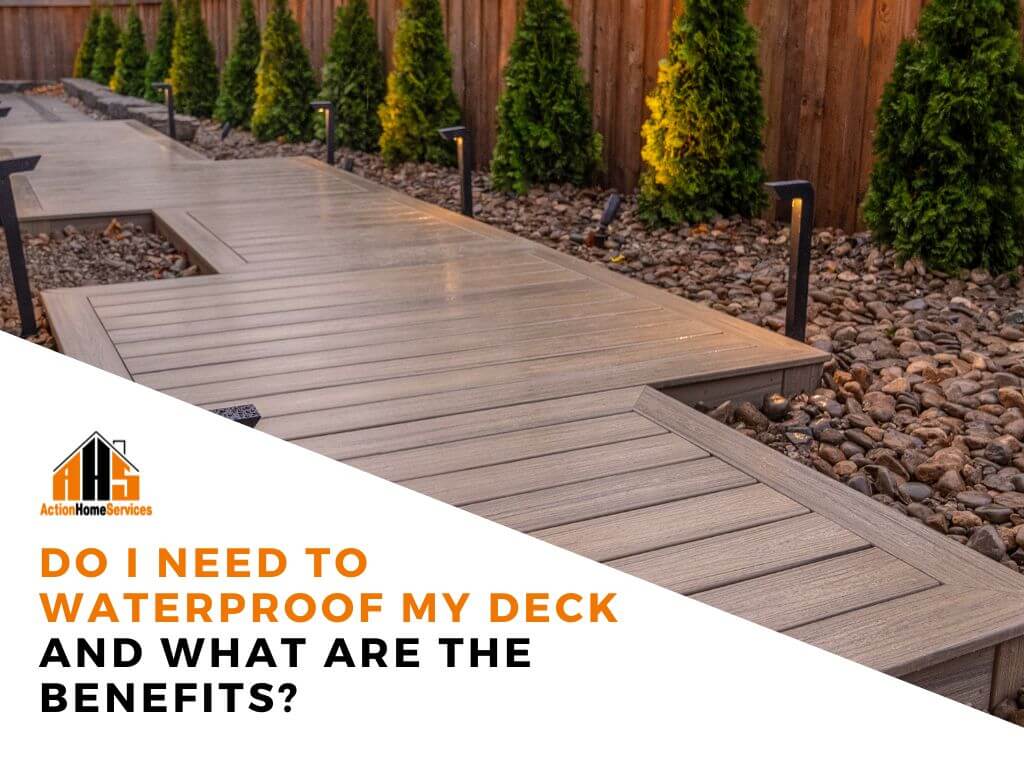 Deck waterproofing