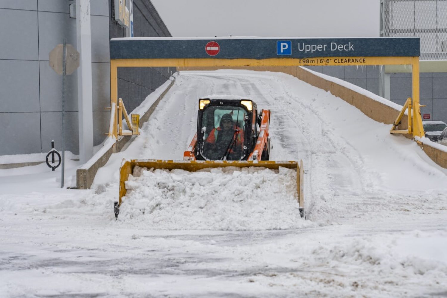 Commercial snow removal company