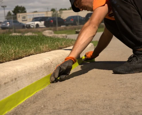 concord office complex massive parking lot sealing