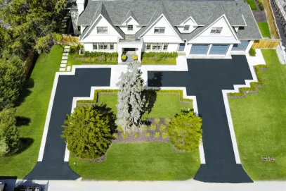 Premium Driveway Sealing Service at a Multi-Million Dollar Home