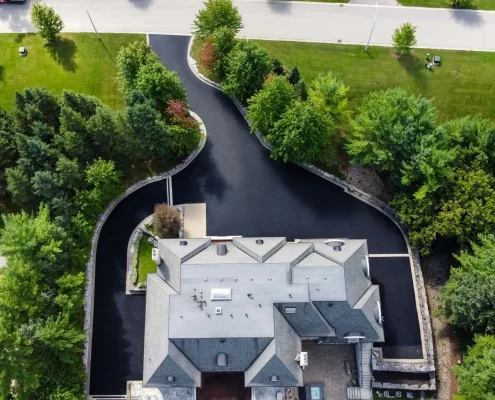 toronto luxury multi section driveway sealing