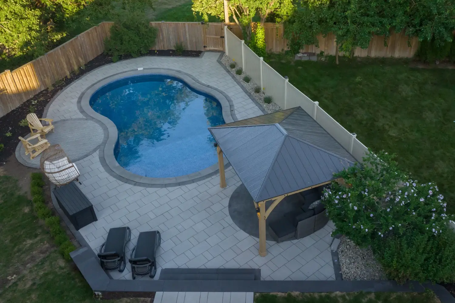 Backyard interlocking design GTA