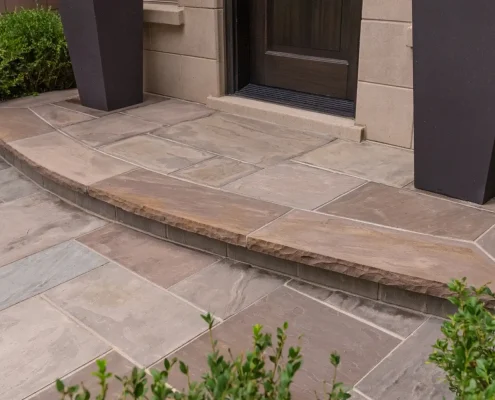 Flagstone porch Flagstone porch