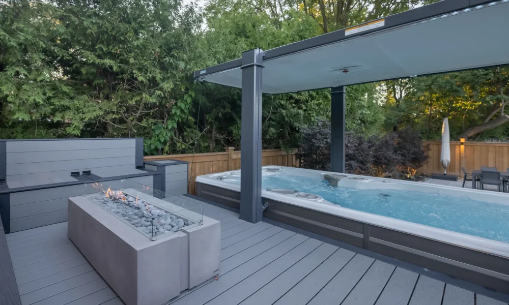 Swim spa installation service GTA