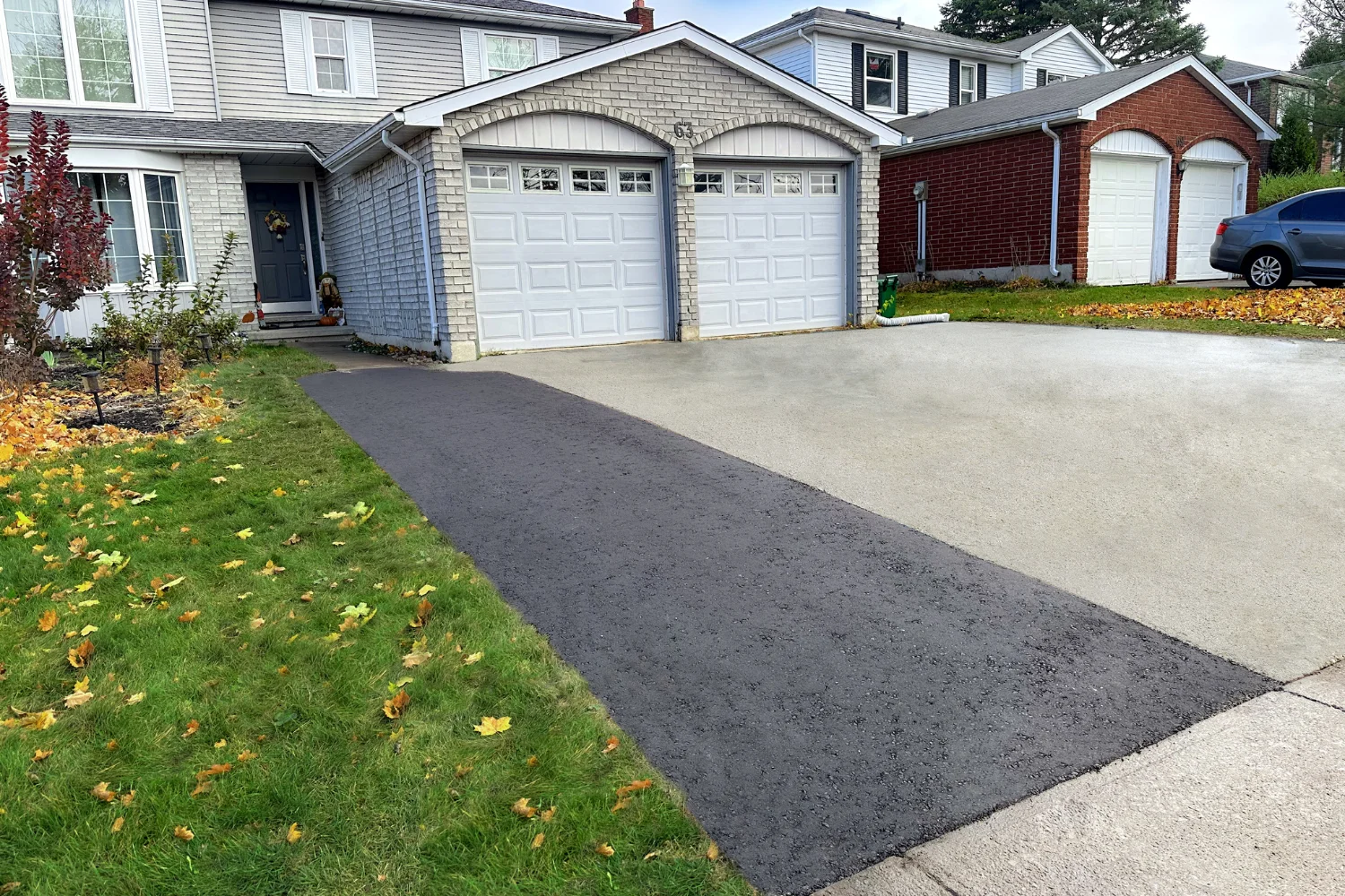 lengthening a driveway