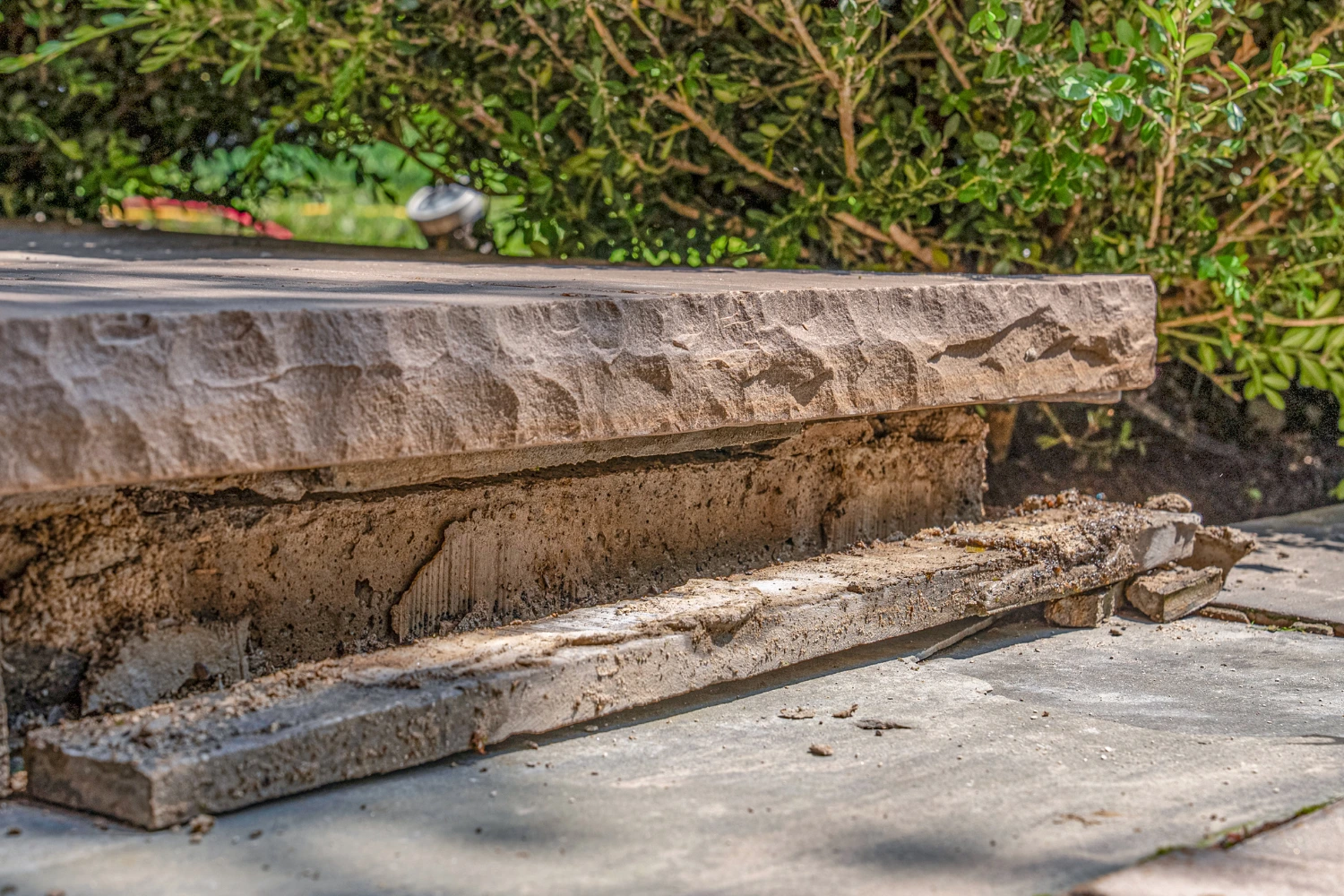 professional repairs for flagstone steps