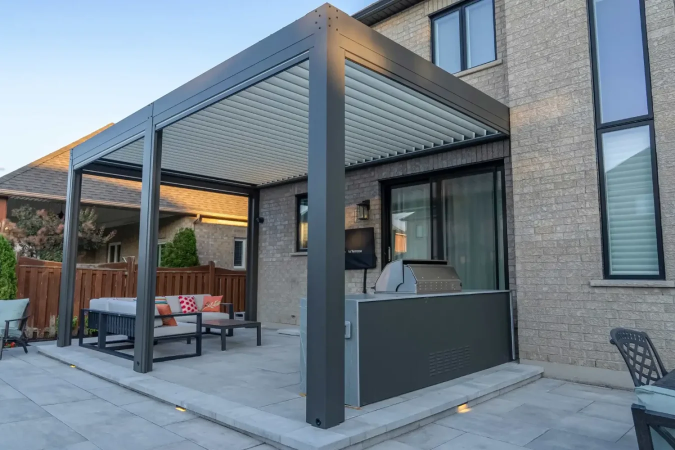 Custom pergola design