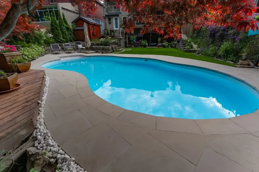Salt water pool builder