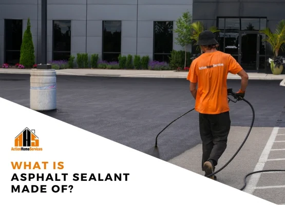 what is asphalt sealant made of