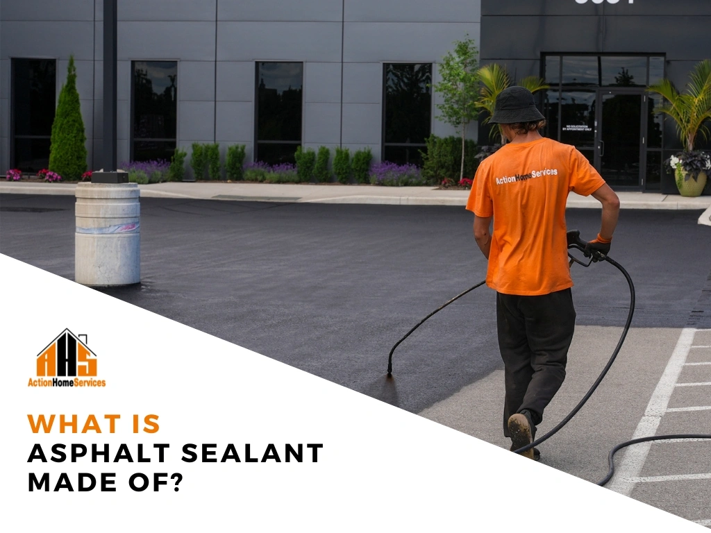 what is asphalt sealant made of