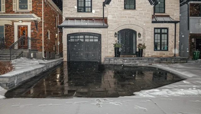 Heated driveway services AHS