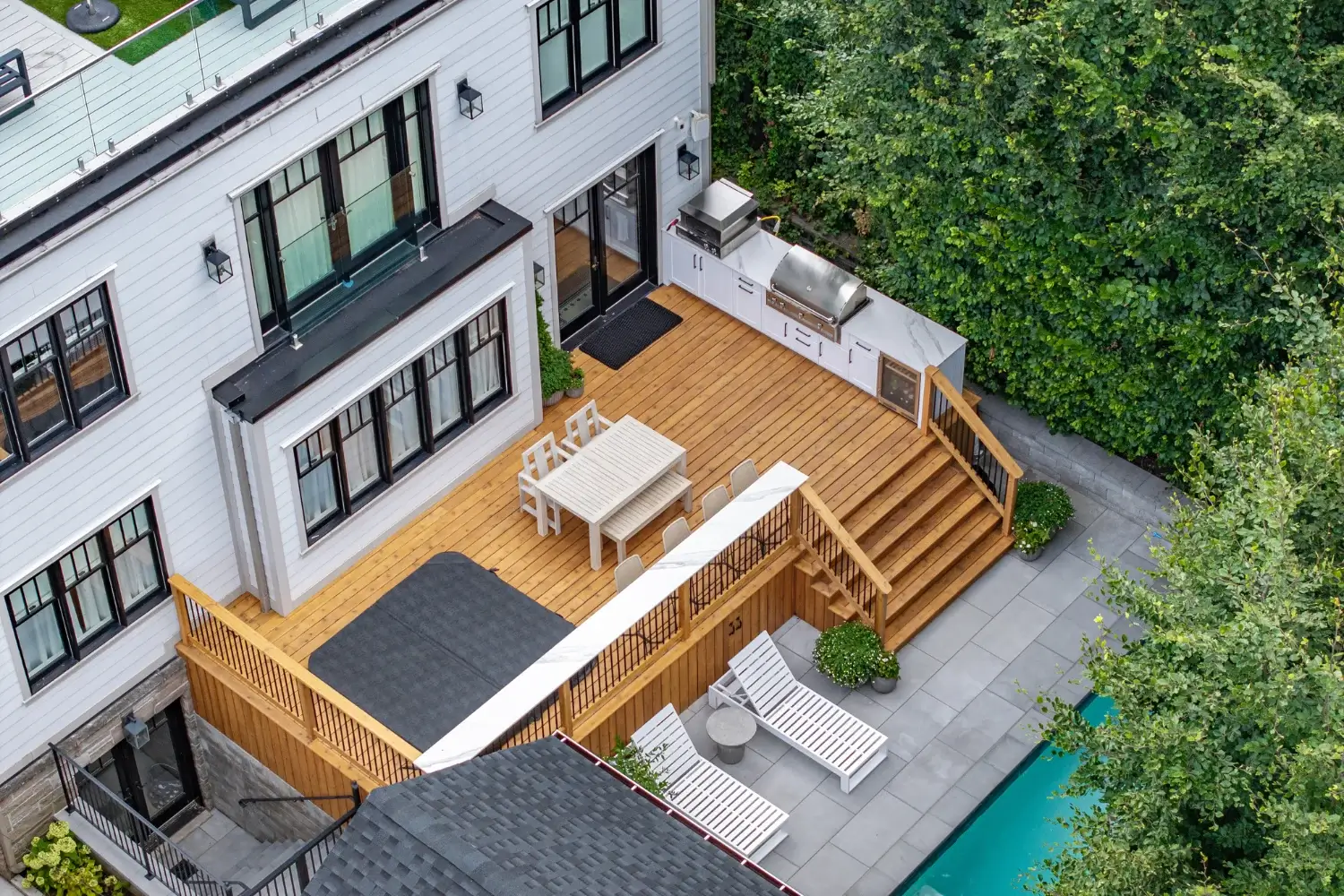 deck staining services