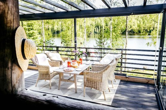 design build custom gazebos with glass enclosure