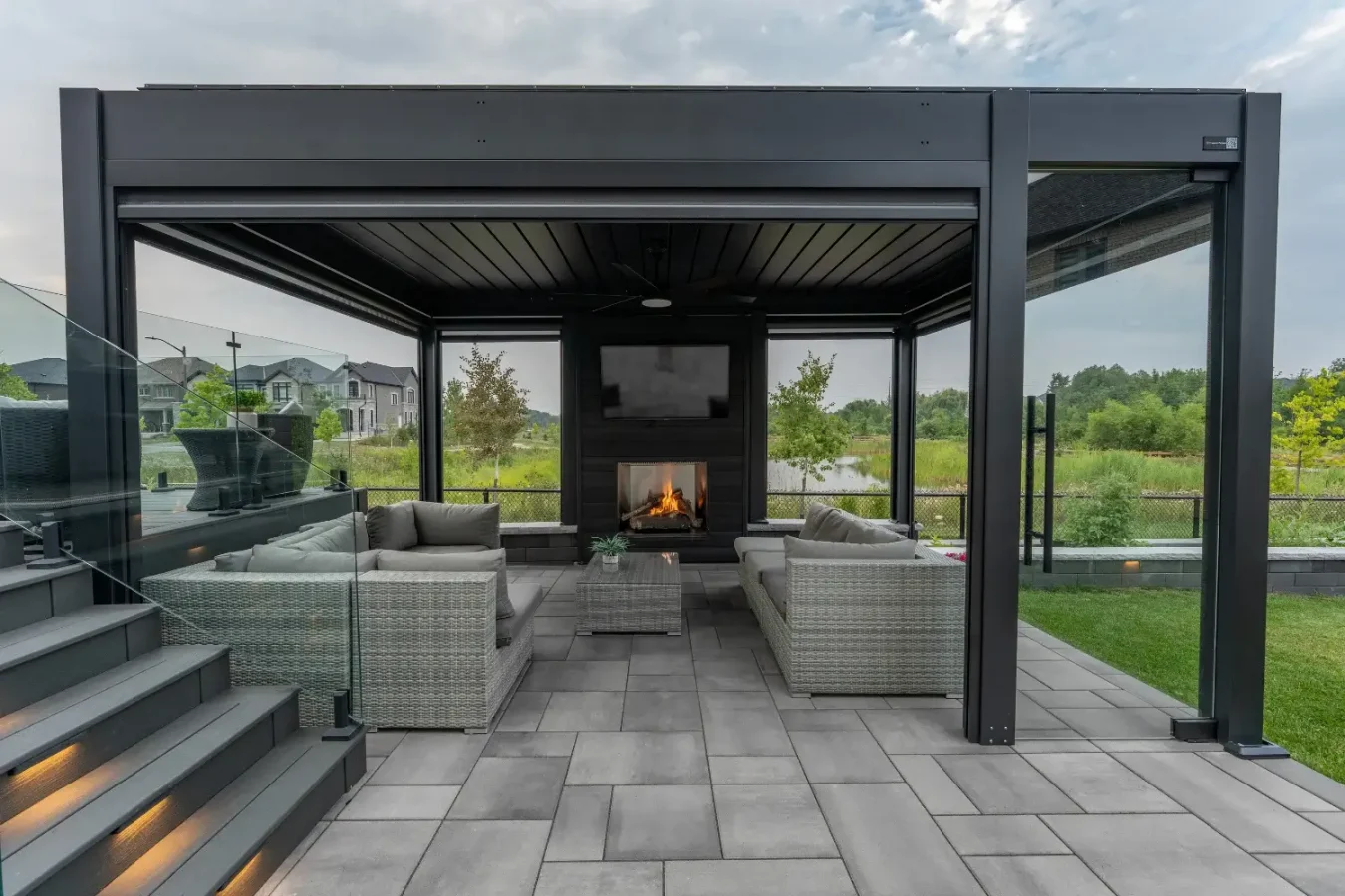 Professional gazebo installation