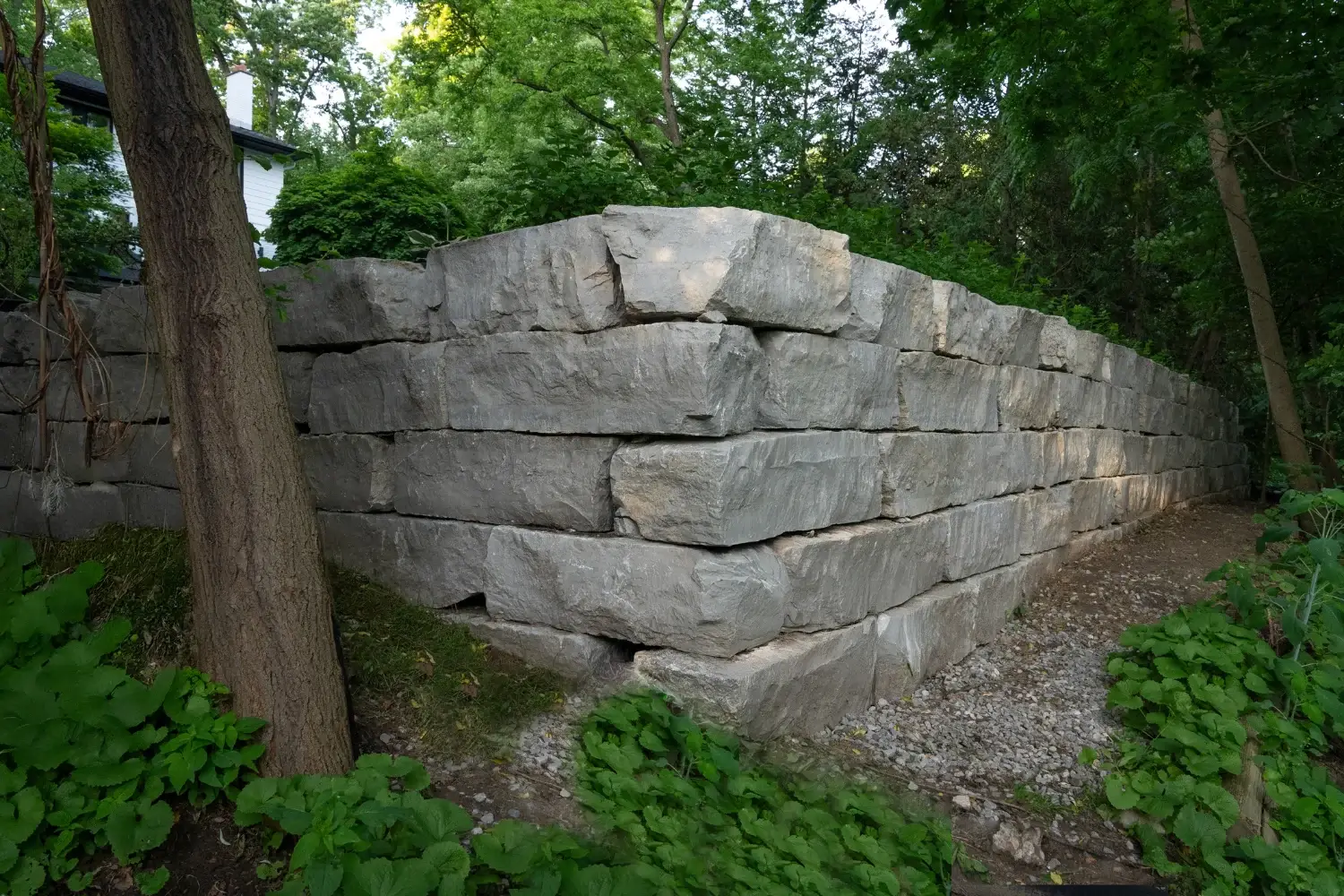 Retaining wall services AHS