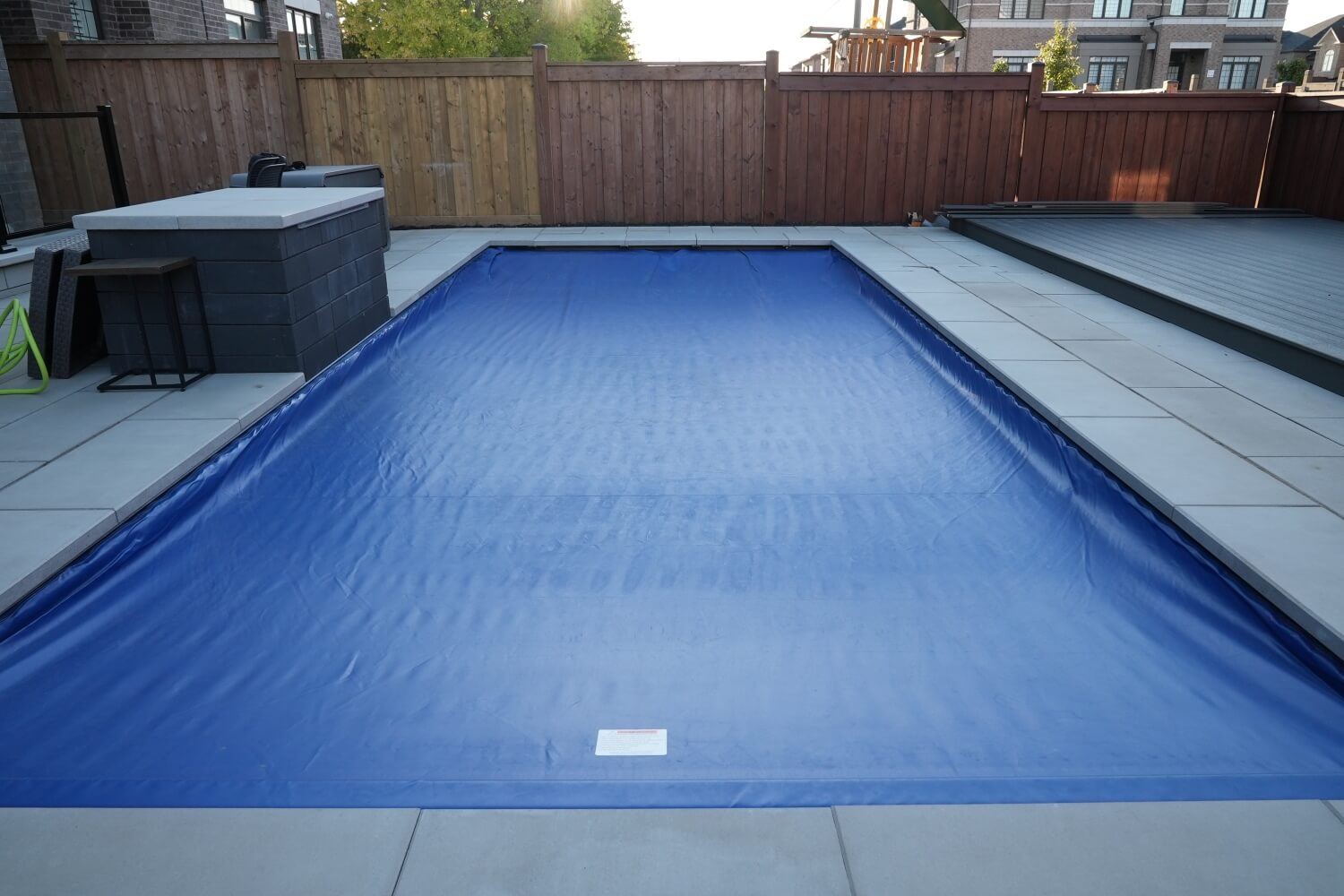 Automatic pool cover installations