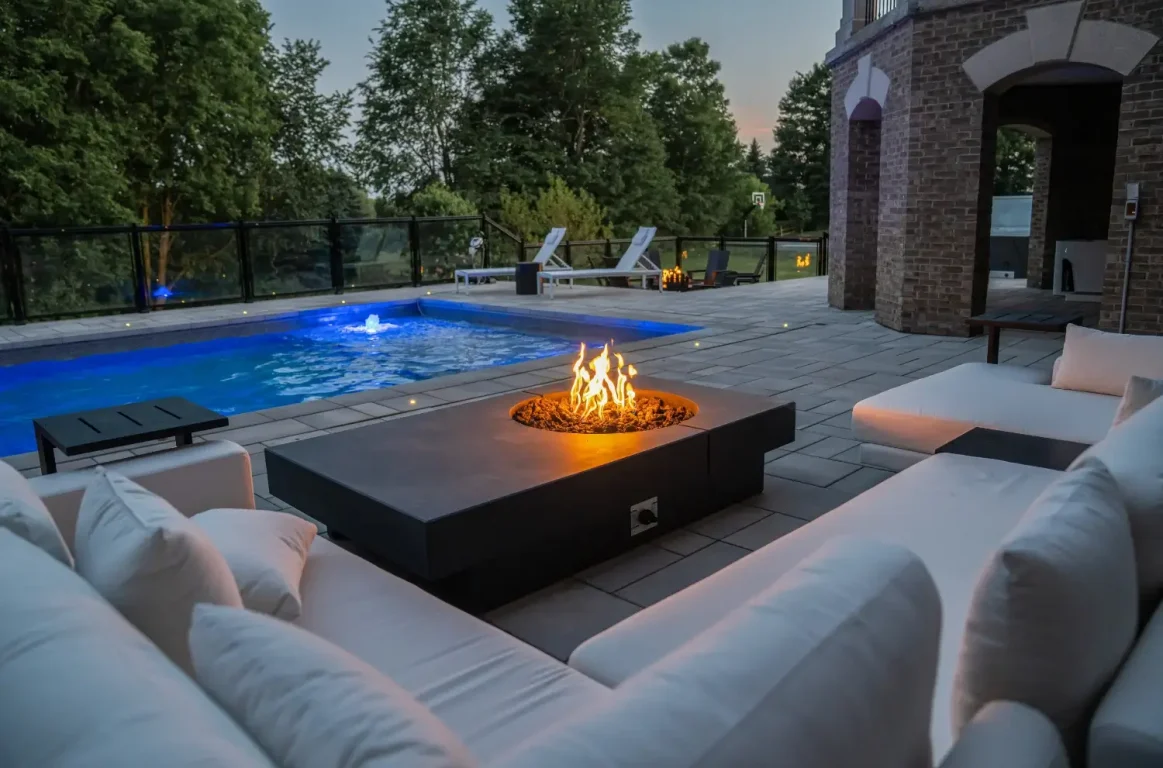Custom fire pit services
