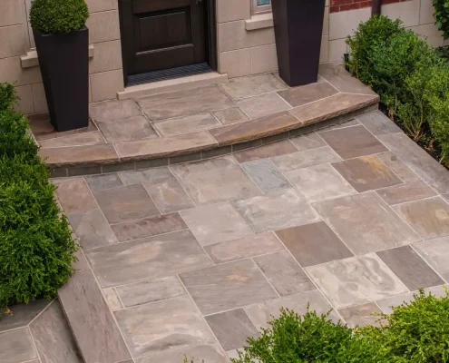 Flagstone interlocking in Brampton