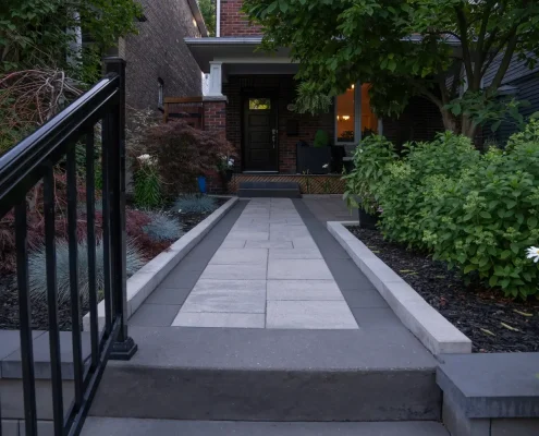 Flagstone interlocking in Burlington