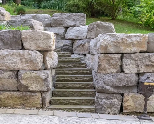 Retaining walls in Aurora