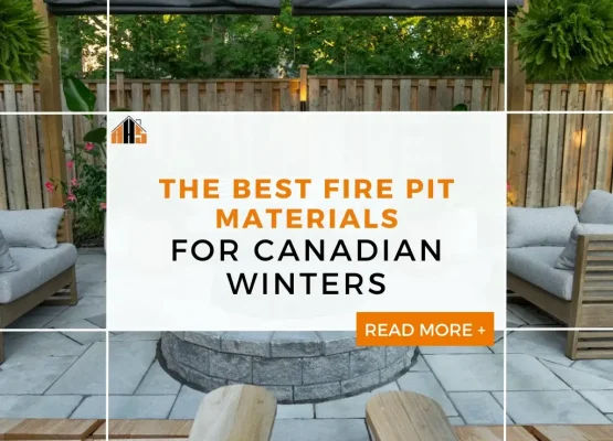 best fire pit materials for canadian winters