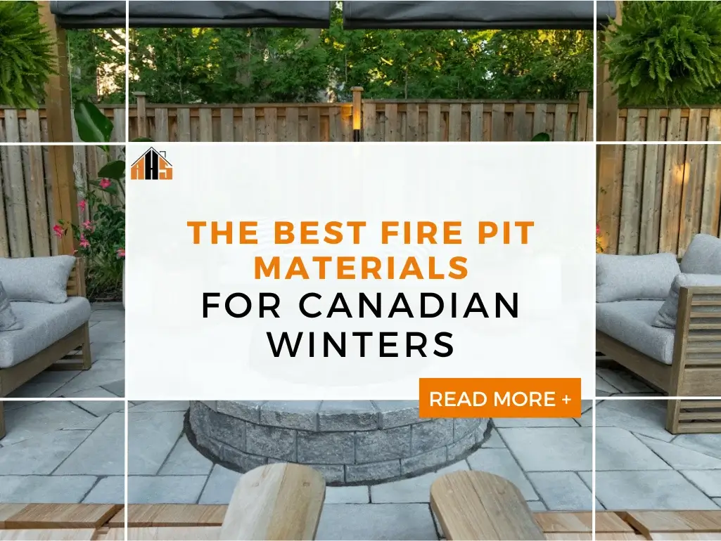 best fire pit materials for canadian winters