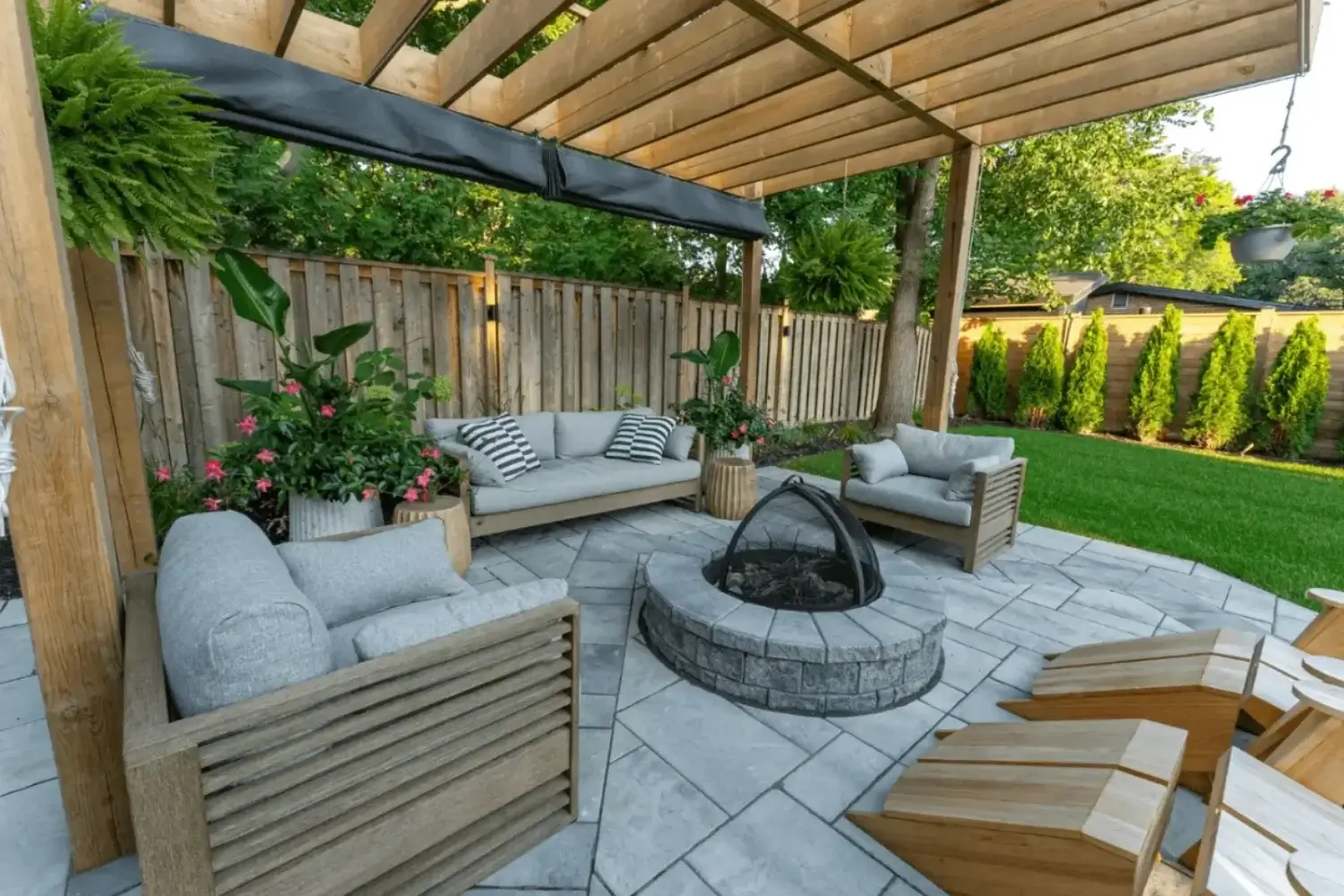 what fire pit materials to use for winter