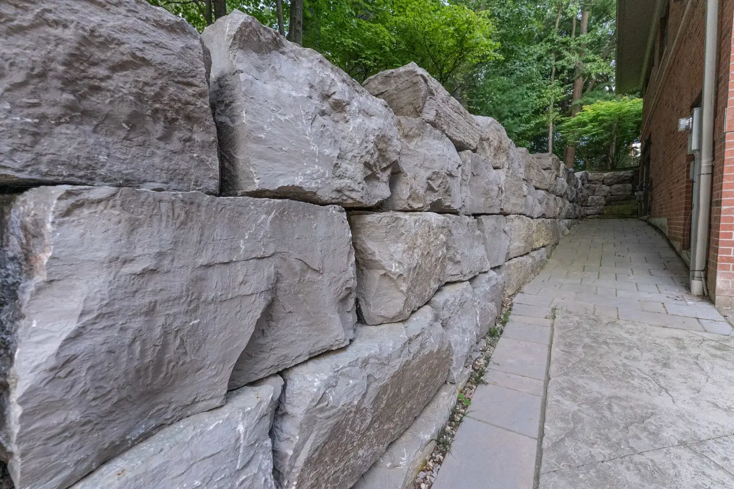 Retaining walls in Markham Retaining walls in Markham