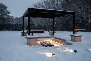 The Best Fire Pit Materials for Canadian Winters (And Which to Avoid)