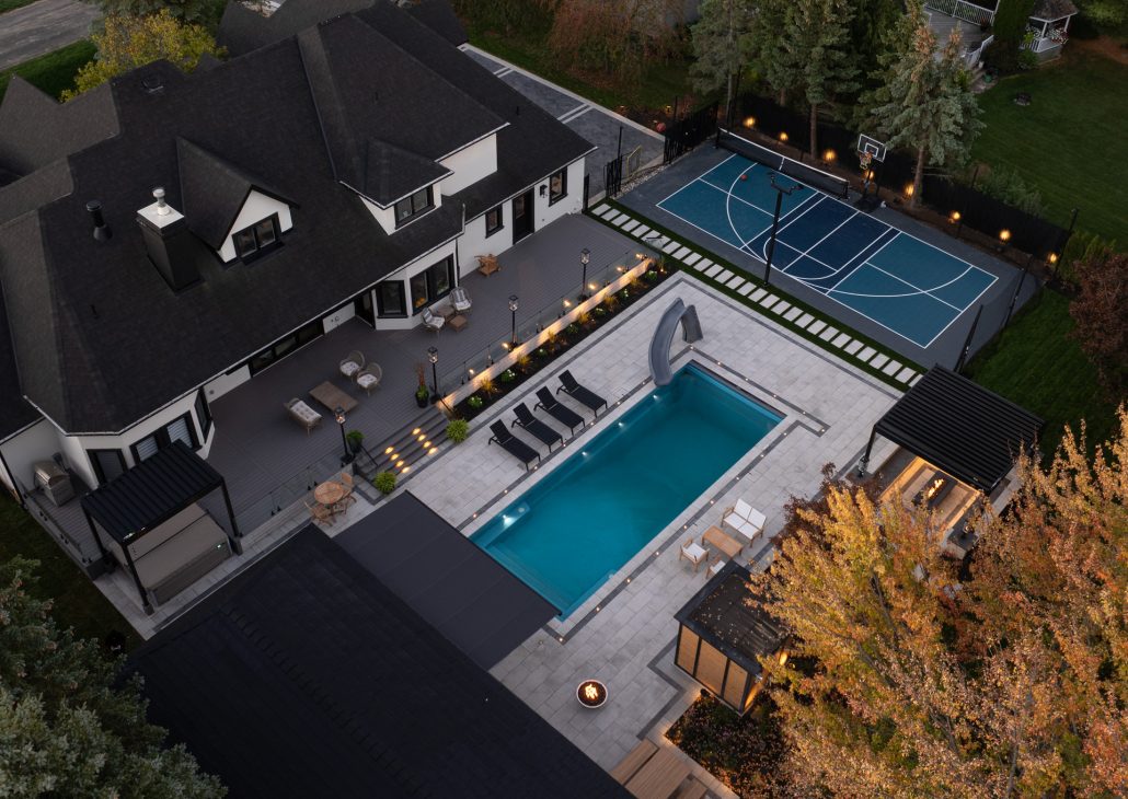 landscaping pool 932