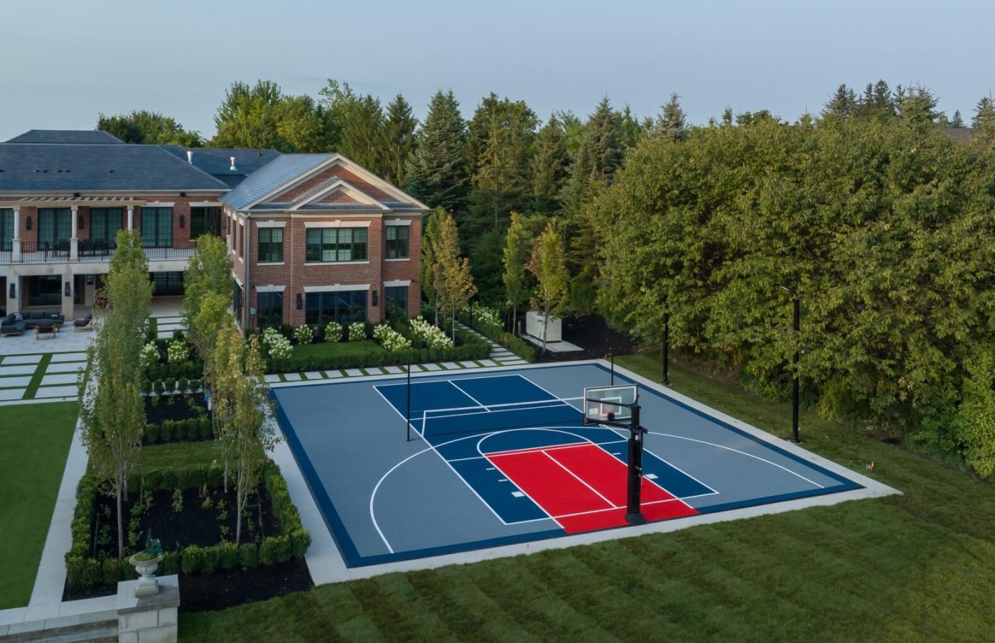 Public games courts