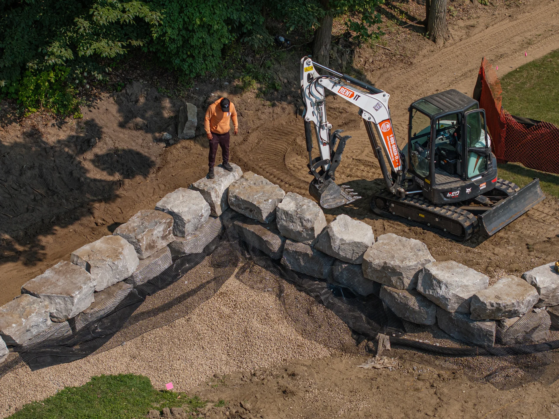 retaining wall 4kfd