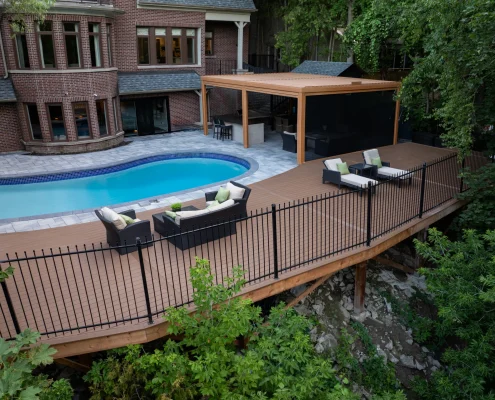 backyard pool r18d